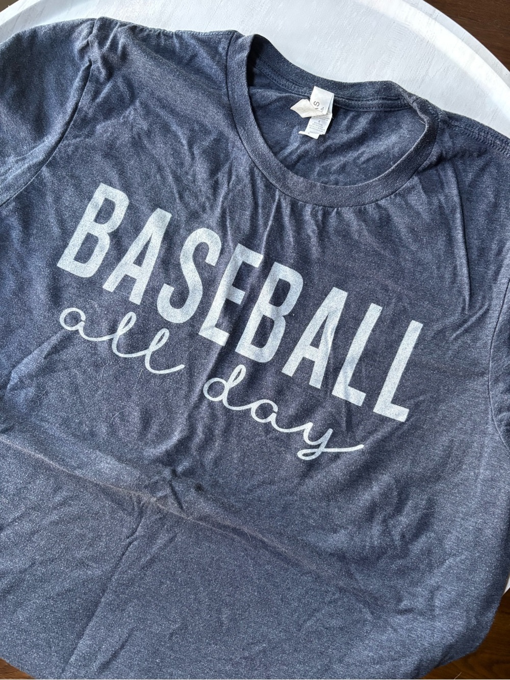 Baseball All Day T-Shirt - Navy
